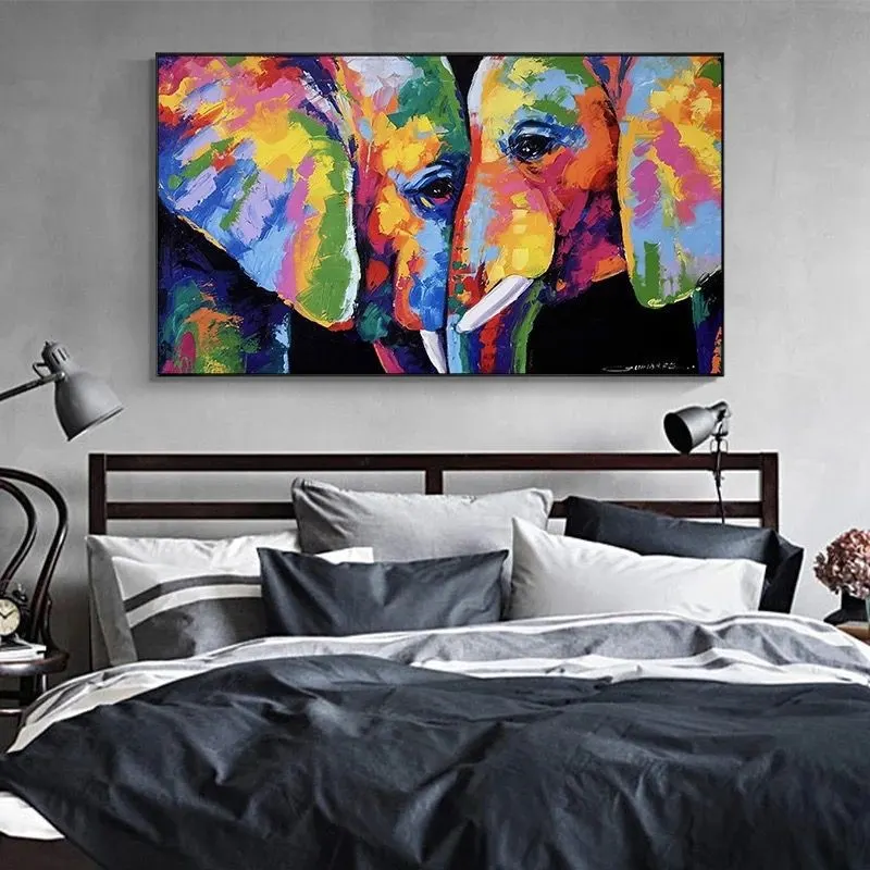Éléphant Pop Art