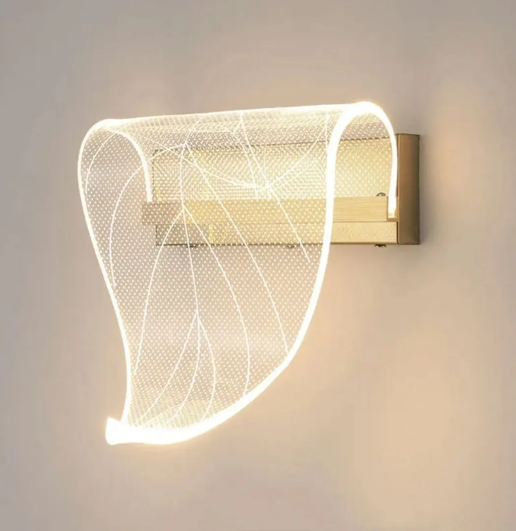 Applique Murale Vague LED - Mouvement Lumineux