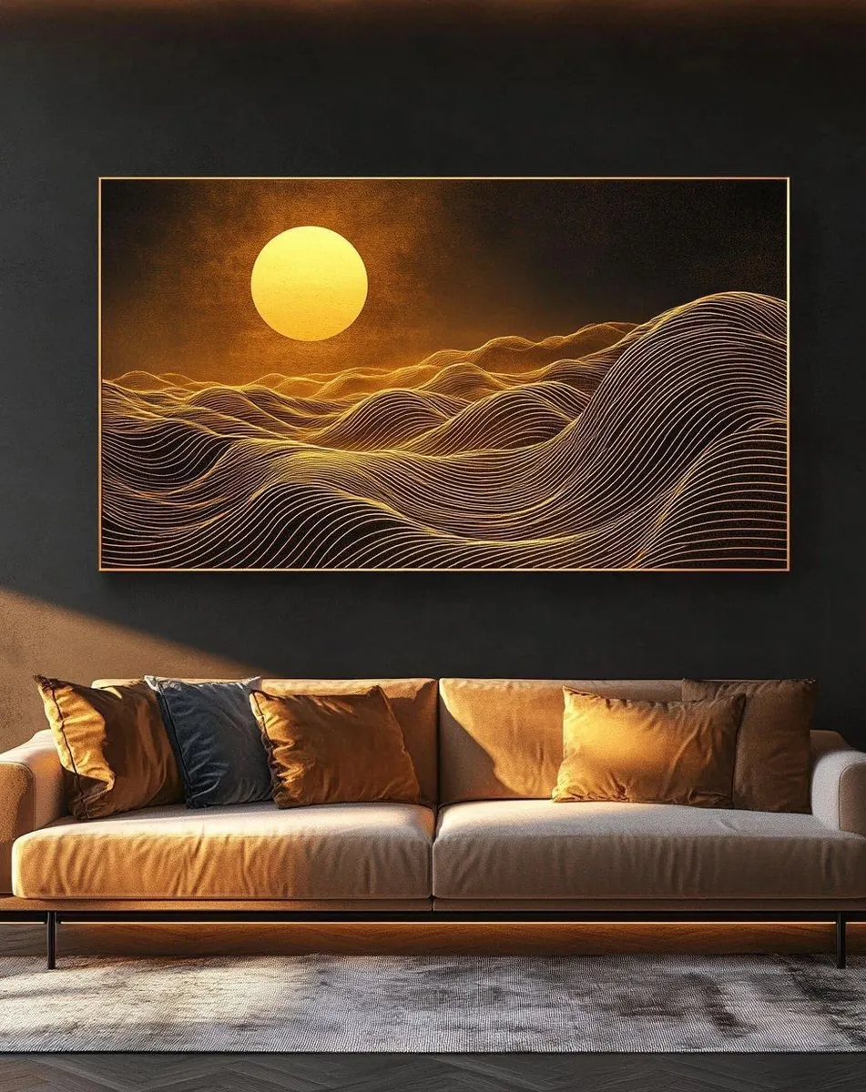 Lune sur Dunes