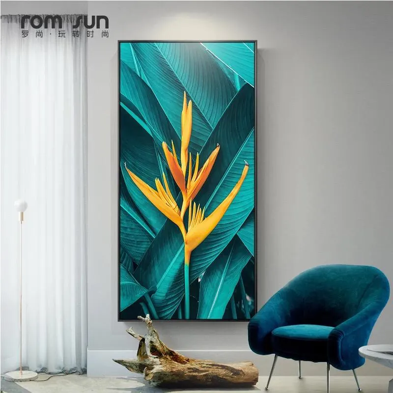 Feuilles Tropicales Émeraude
