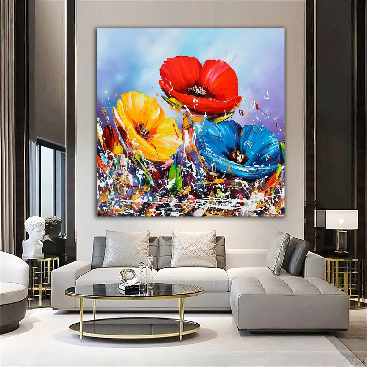 Coquelicots Couleurs Vives