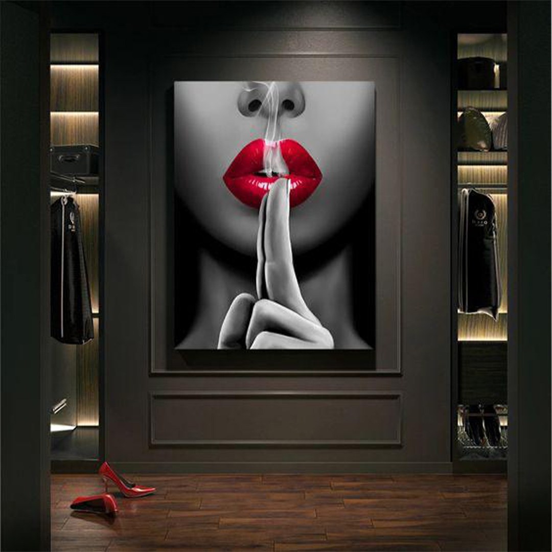 Glamour rouge et noir