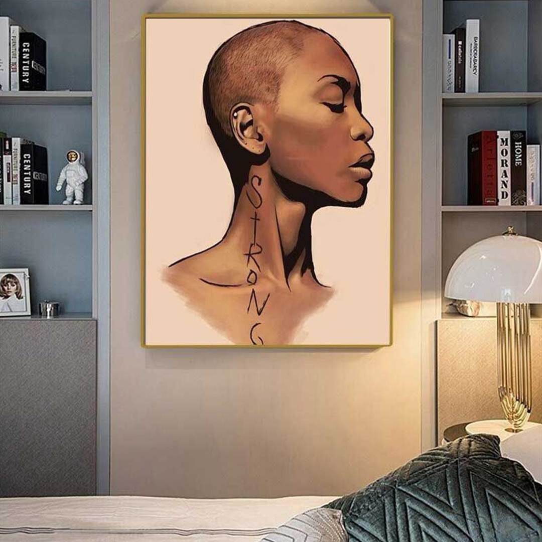 Profil féminin africain